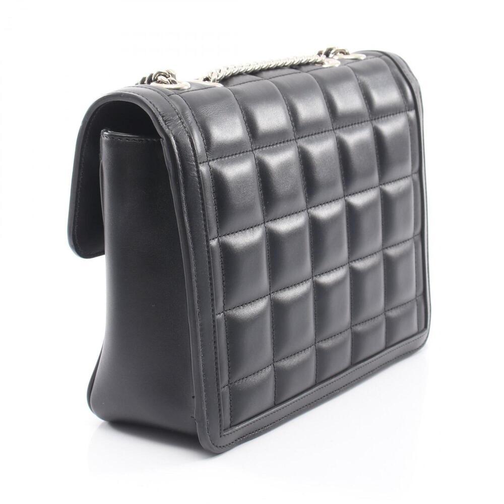 Gucci GUCCI Decorated Shoulder Bag Handbag Leather Women's Black 740834 - Picture 2 of 11